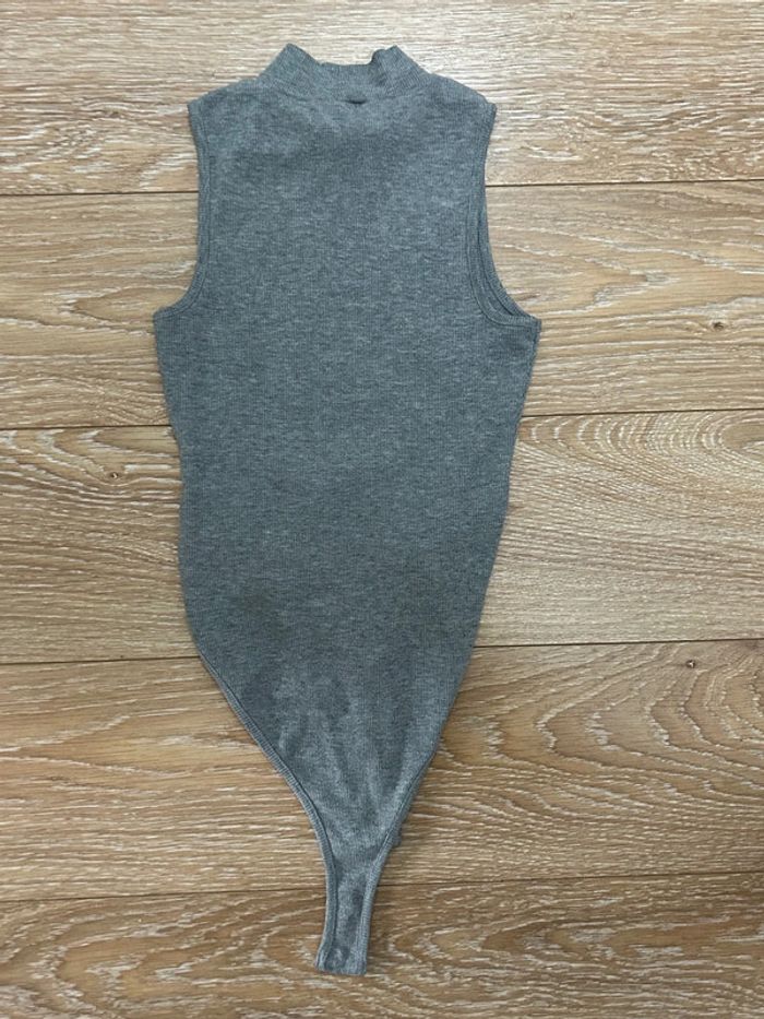 Bodie sans manches  une pièce gris souris taille 8 36 - photo numéro 6