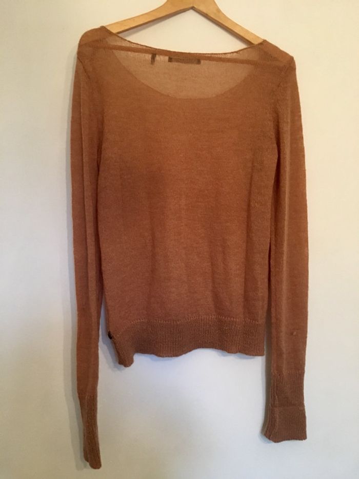 Très beau pull maison scotch taille 1 col bateau / pull en mailles
