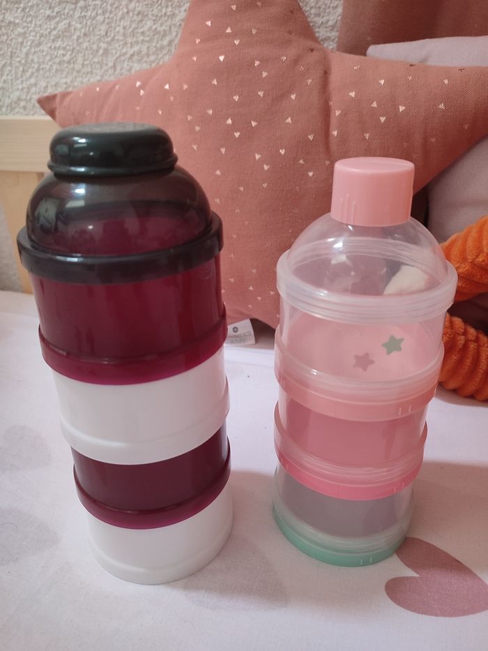 Boîtes doseuses lait - Babymoov et Mes petits cailloux - photo numéro 2