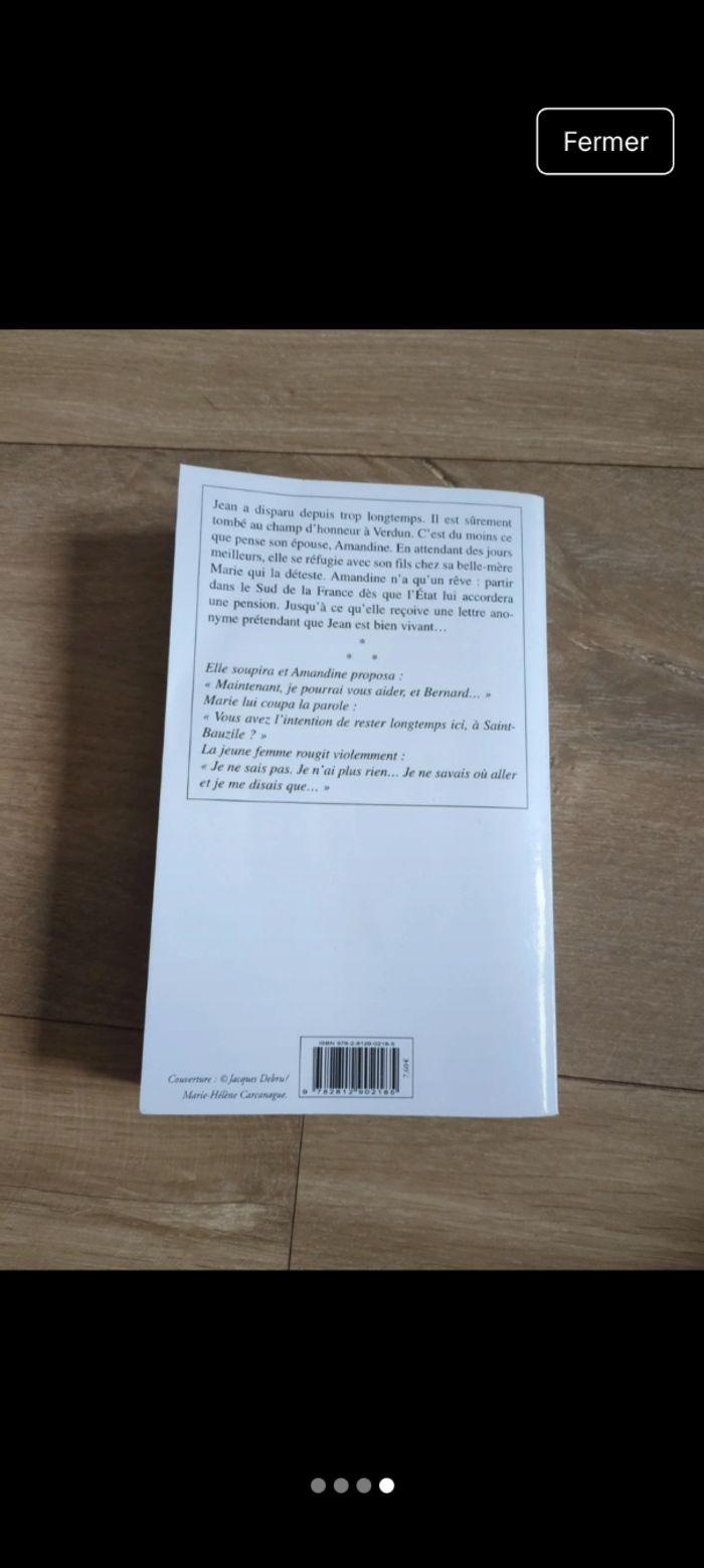 Livre Amandine marie de palet - photo numéro 2