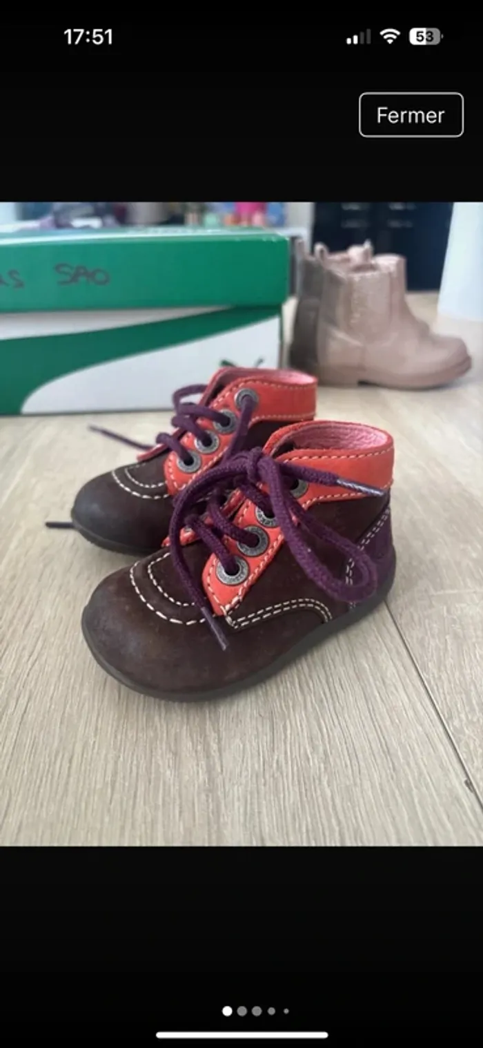 Lot Chaussures bébé ( 5 paires ) - photo numéro 4