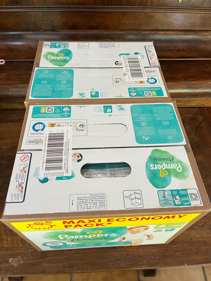 Couche taille 6 Harmonie taille 6 : 124 couches - photo numéro 3