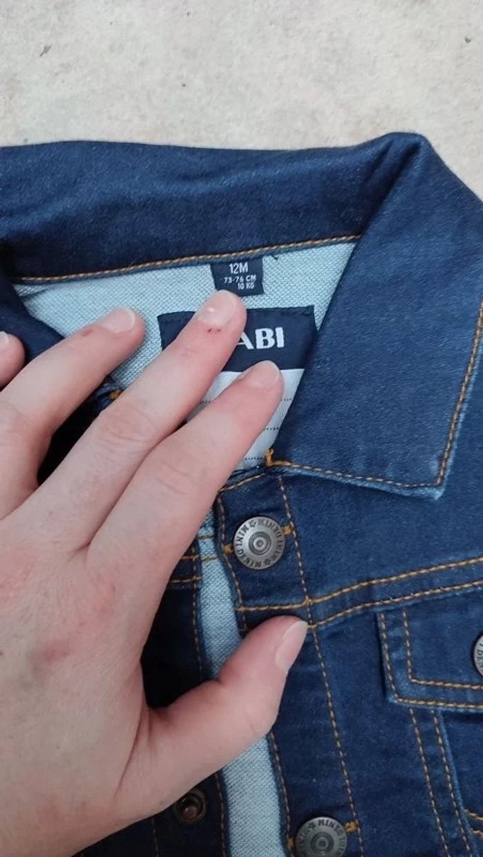 Veste en jean kiabi - photo numéro 2