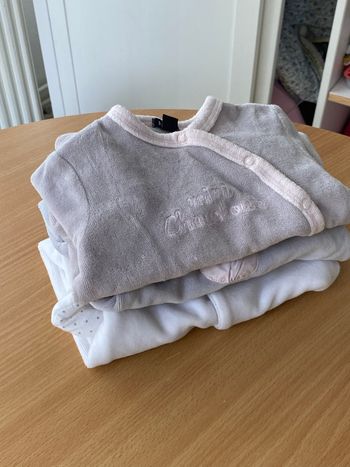 Lot de pyjamas 1 mois