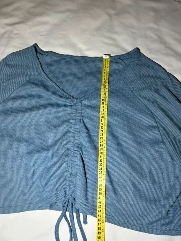 Top bleu shein - photo numéro 8