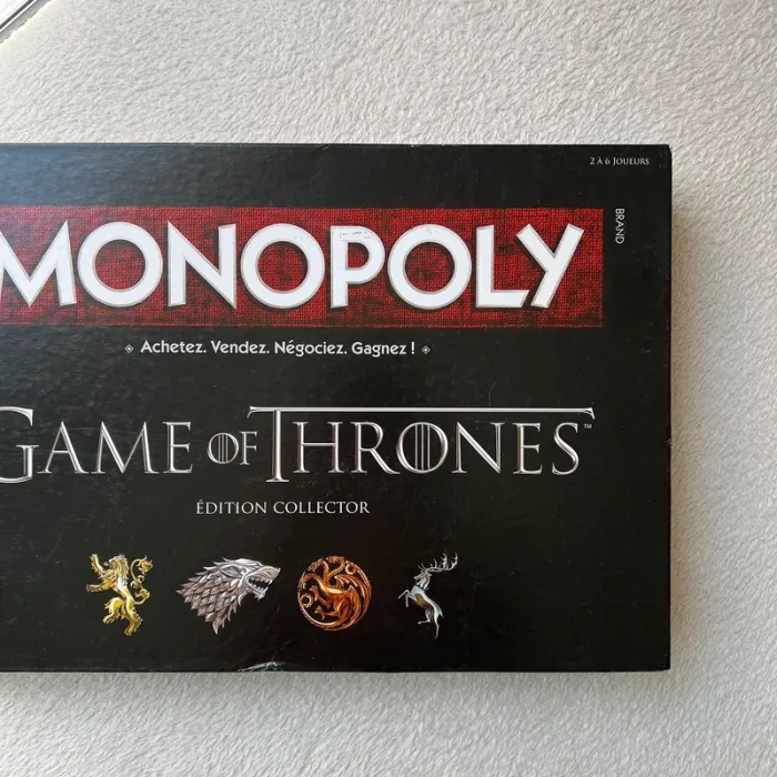 Monopoly Game of Thrones / GOT - Édition Collector officielle Hasbro - photo numéro 2