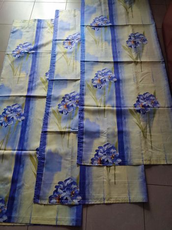 Lot de 3 rideaux sur mesure
