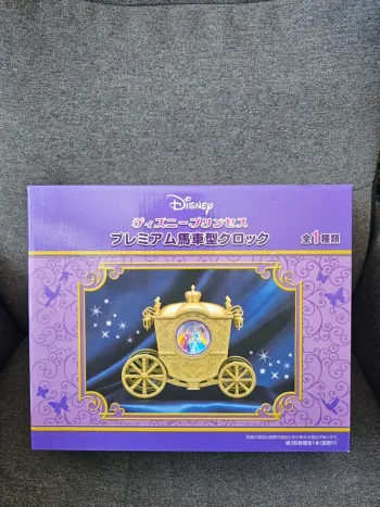 Figurine Carosse Horloge Disney