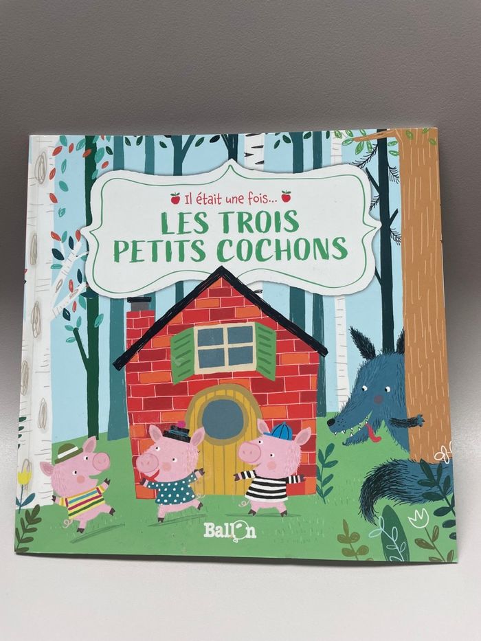 Livre enfant neuf - les trois petits cochons - photo numéro 1