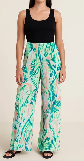 Palazzo, pantalon large d'été taille M/L