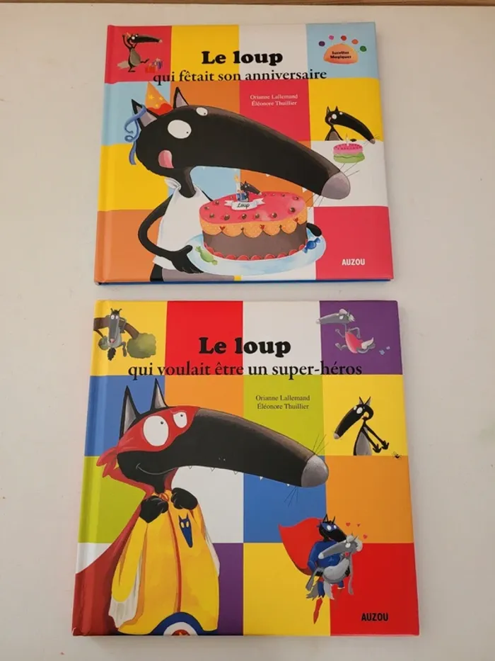 Lot de 8 livres grand format Le loup par Auzou - photo numéro 13