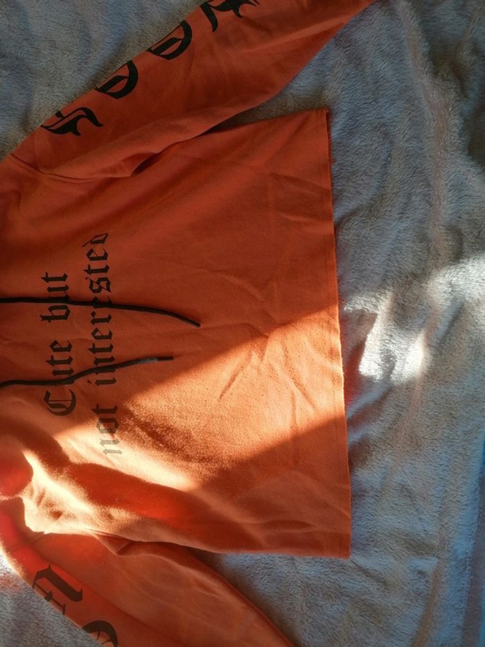 Sweat jennyfer orange - photo numéro 4