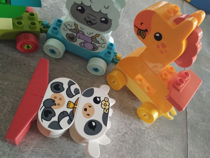 Lego Duplo le train des animaux - photo numéro 7