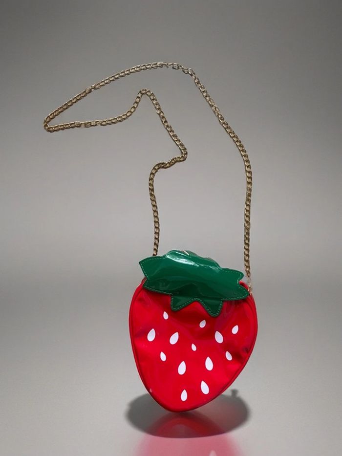 Sac bandoulière fraise 🍓 - photo numéro 2