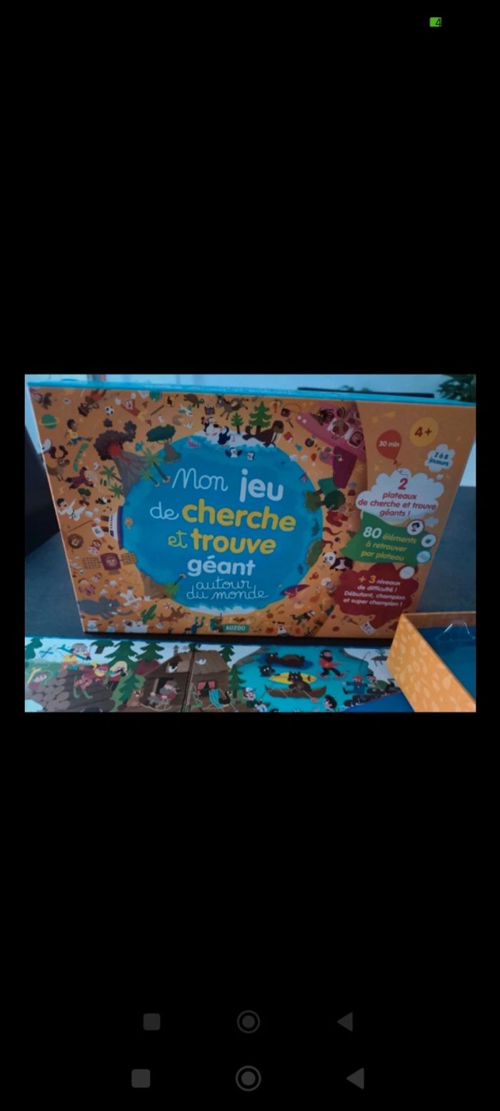 Mon jeu cherche et trouve géant autour du monde jeu complet - photo numéro 2