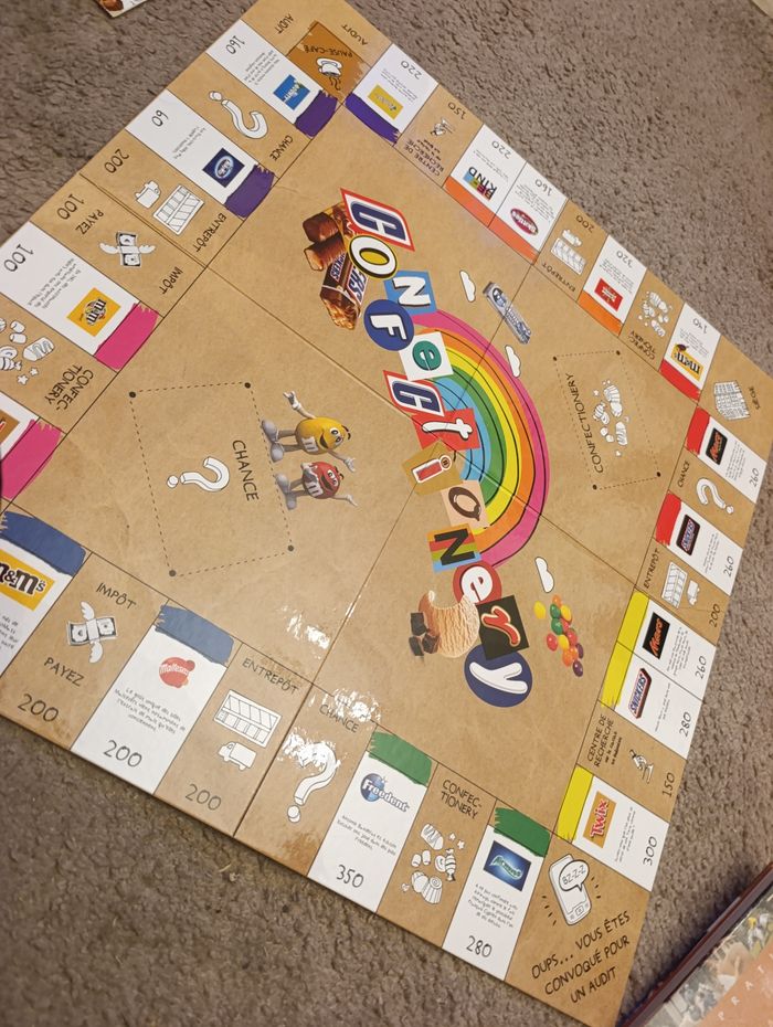 Jeu de société Monopoly Rare - Édition Interne Mars Wrigley "Confectionery" France - Collector - photo numéro 6