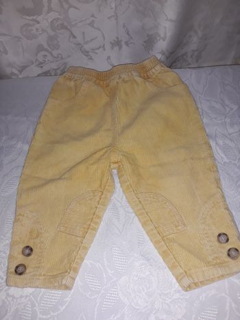 Faby27800 Pantalon "Kimbaloo" 8 mois couleur : moutarde