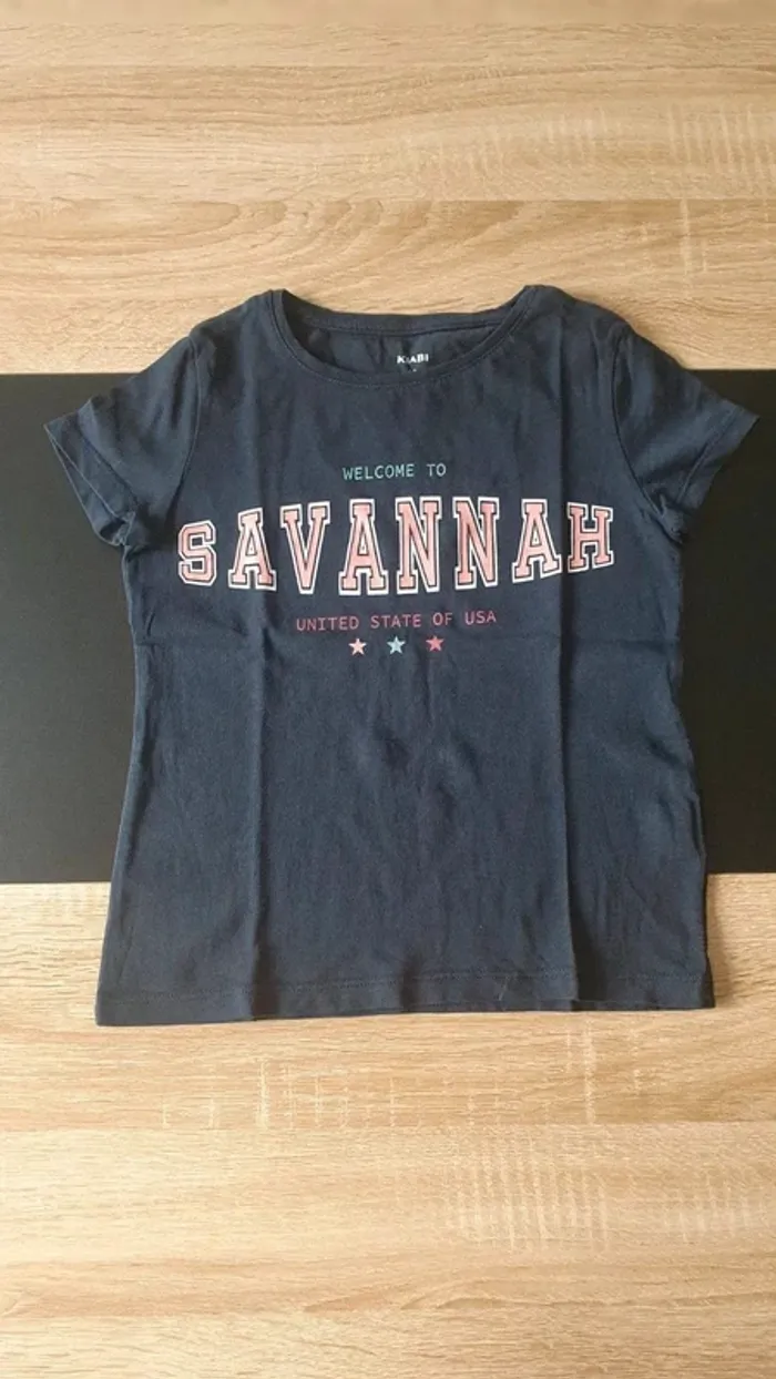 Lot de 3 tee-shirts manches courtes 6 ans - photo numéro 5