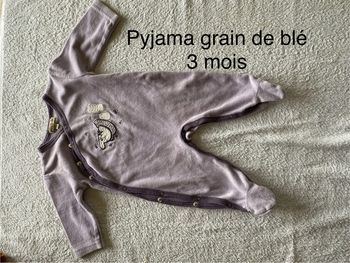 3 mois pyjama