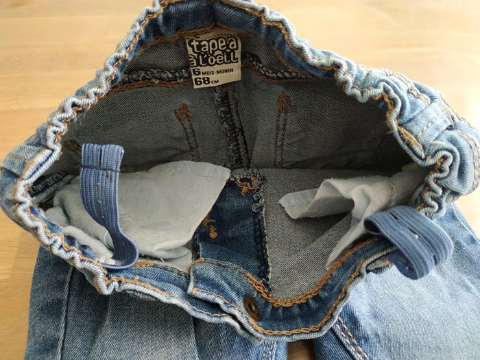 Jean fille 6 mois TAO - photo numéro 4