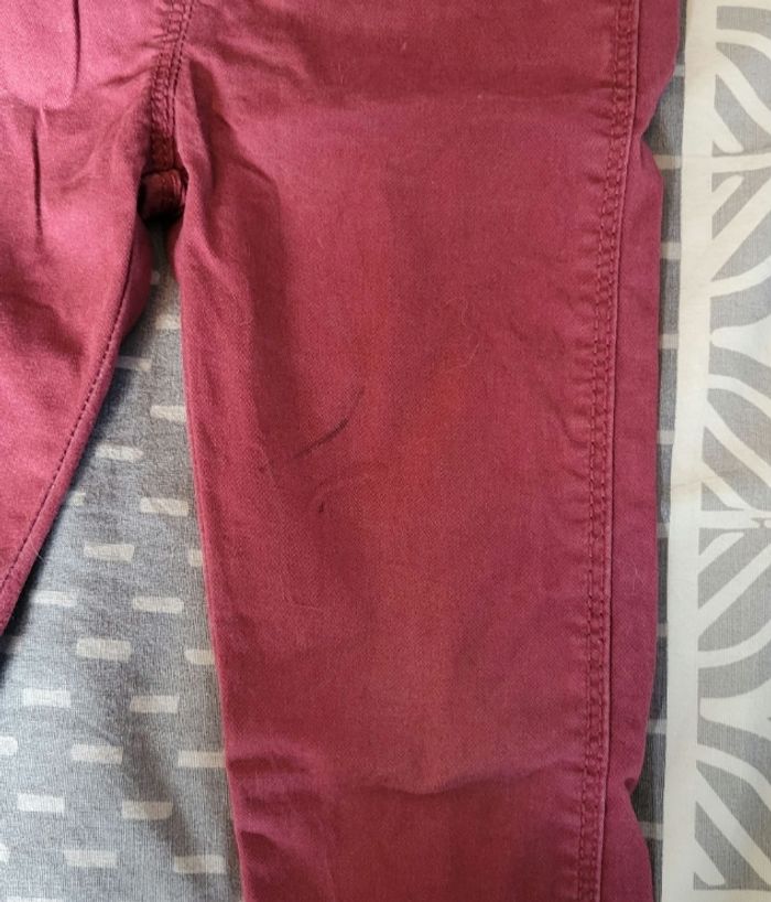 Pantalon bordeau - photo numéro 3