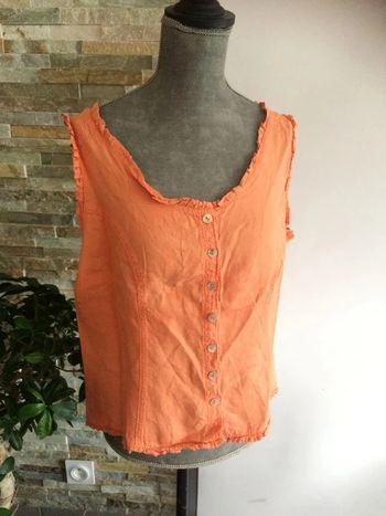Débardeur en lin