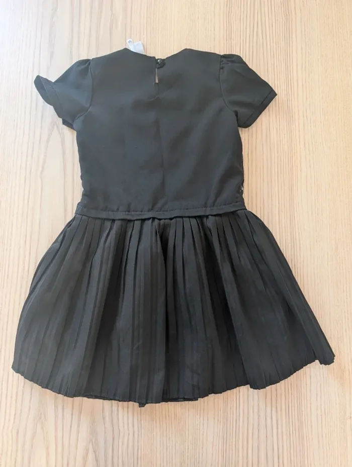 Robe noire petite fille Lulu Castagnette - photo numéro 2