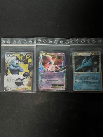 Lot cartes rares Noir et blanc Pokémon FR