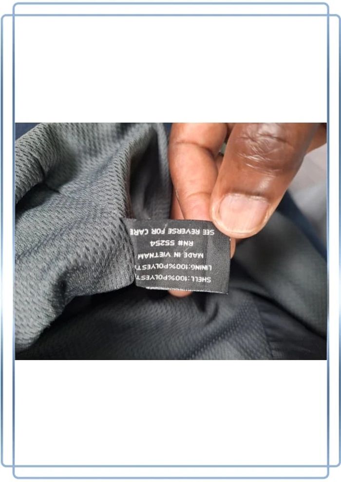 veste vintage champion - anthracite homme taille L - brodé (436) - photo numéro 12