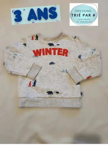 Pull sweat 3 ans