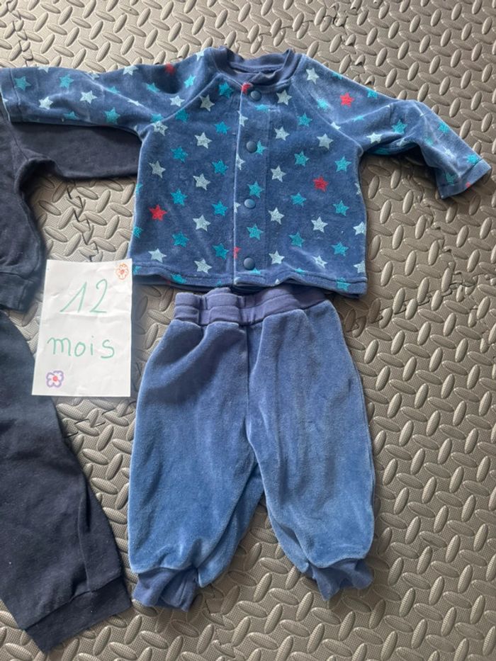 Lot de 3 ensembles confort jogging de 9 à 12 mois - photo numéro 4