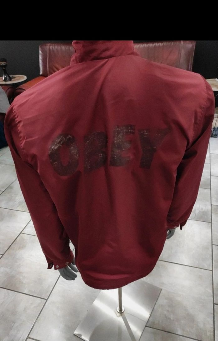 Veste coup vent Obey - photo numéro 5