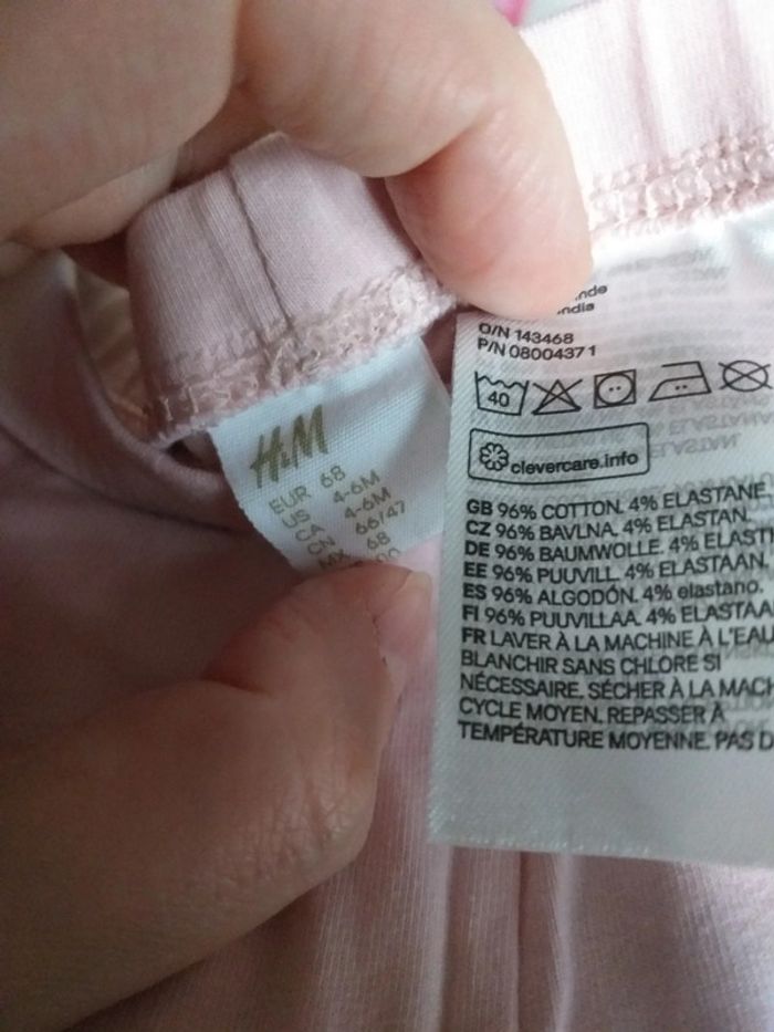 Leggings h&m taille 68cm - photo numéro 2