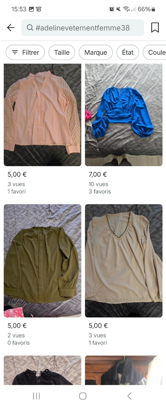 Lot de vetements femme T 38 - photo numéro 3