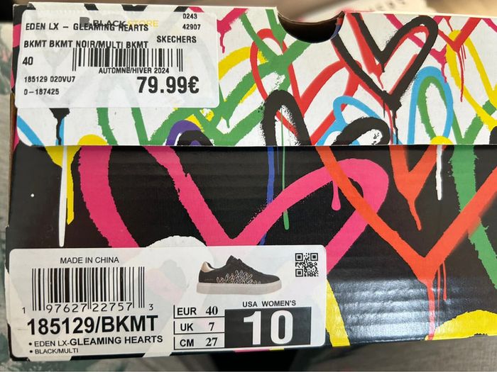 Skechers noires love neuve 40 - photo numéro 7