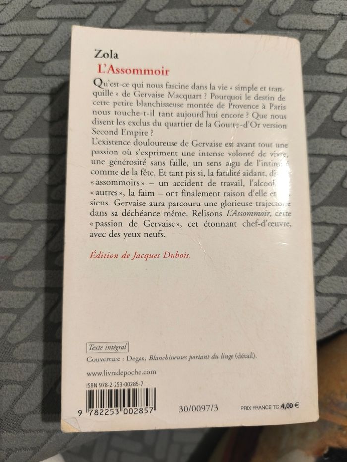 Zola L'assommoir - photo numéro 2