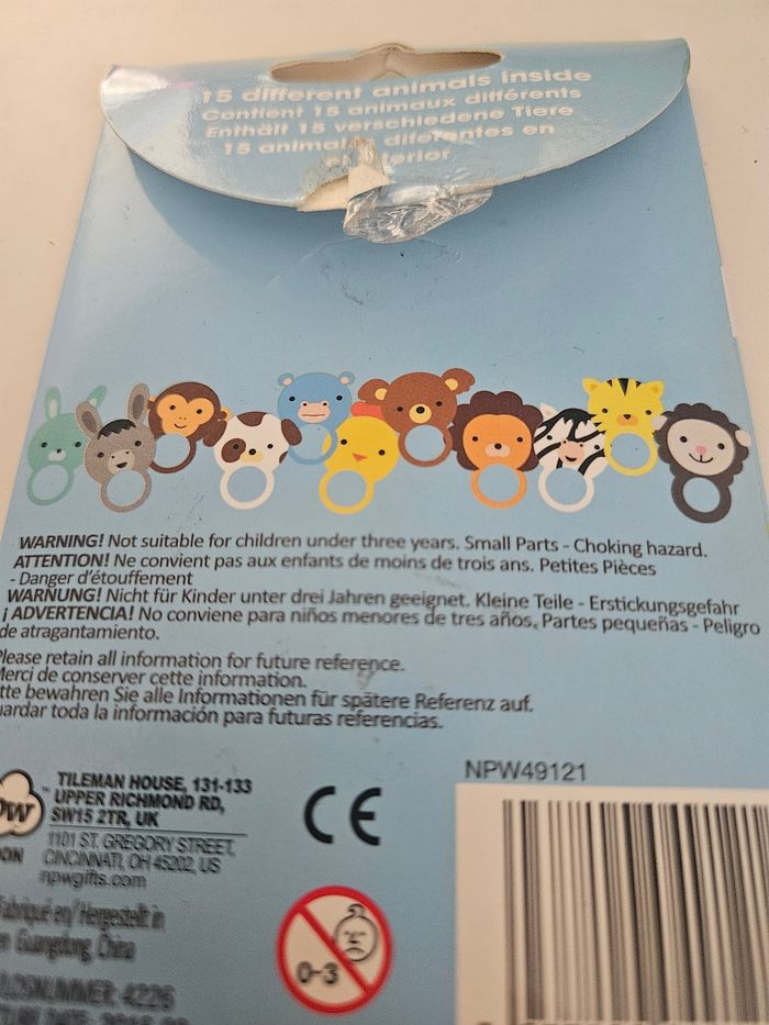 marionnettes à doigts en forme d'animau - photo numéro 2