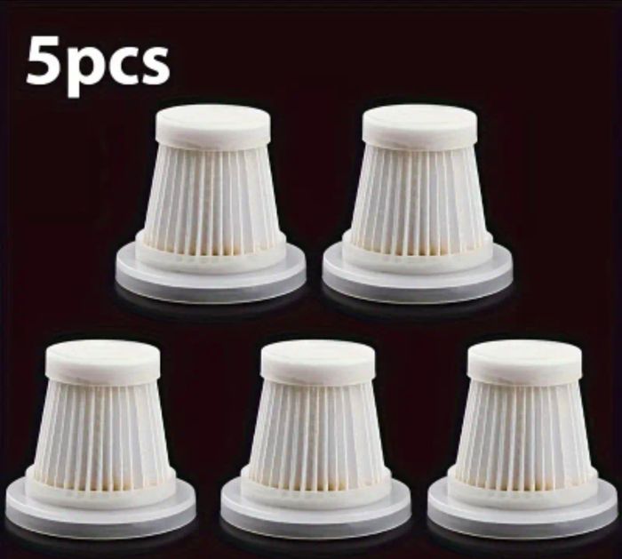 5 filtres neufs pour aspirateur