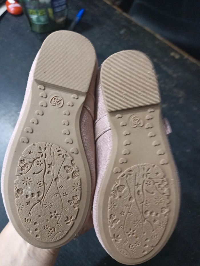 Ballerina rose légèrement pailleté taille 25 - photo numéro 3