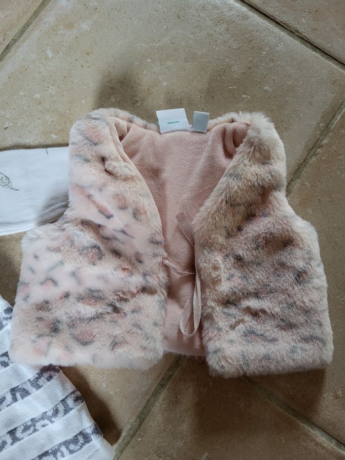 Robe pull et gilet 6 mois Marie Aristochats - photo numéro 5