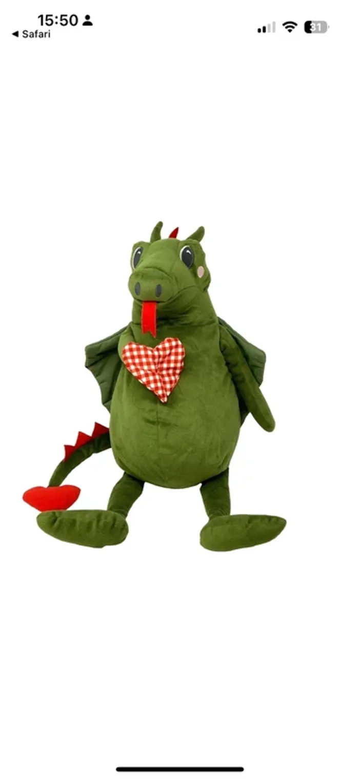 Peluche dragon IKEA - photo numéro 2
