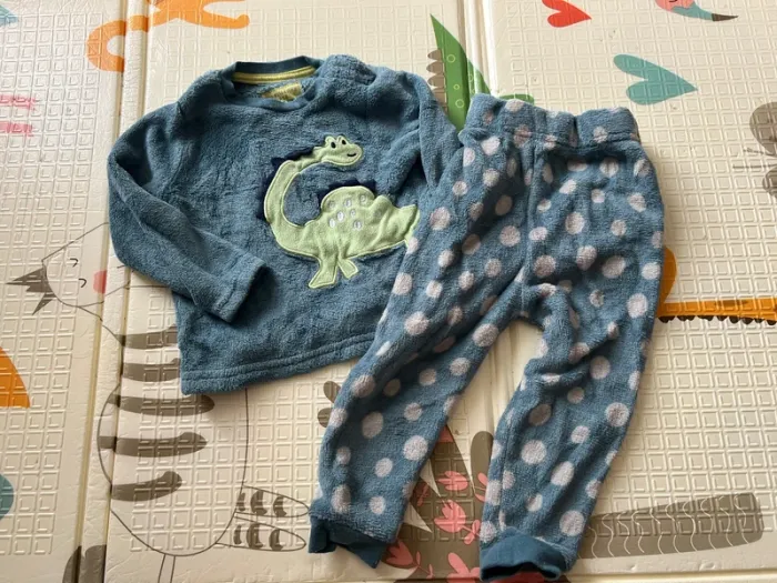 Pyjama chaud dinosaure 18-24 mois – Primark - photo numéro 5