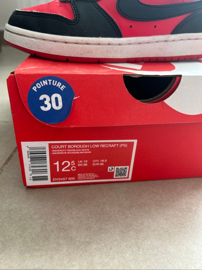 Air force noir et rouge - photo numéro 5