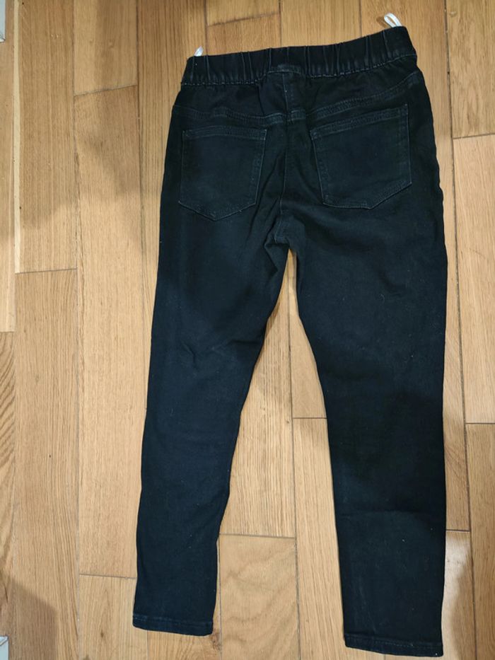 Pantalon slim bleu jean C&A fille 7 ans (122 cm) 👖 État impeccable – Basique indémodable ! - photo numéro 3
