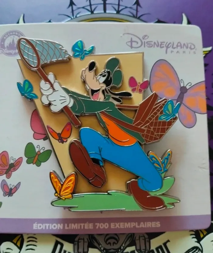 Pins EL papillon dingo Disney