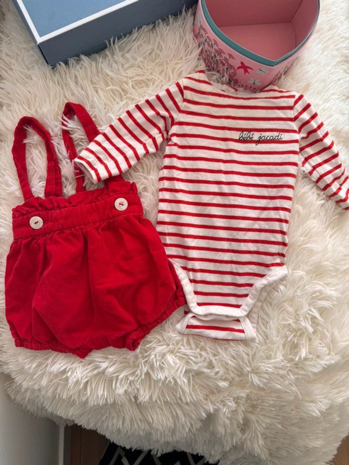 Body + barboteuse salopette Jacadi - photo numéro 4