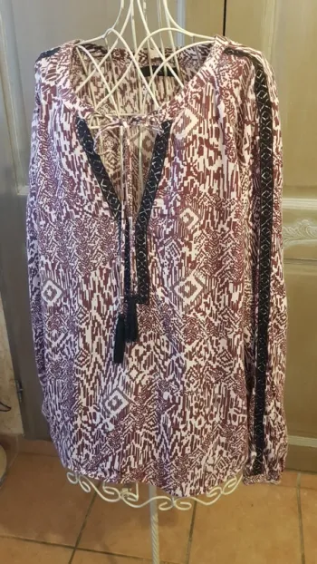 Chemise manches longues