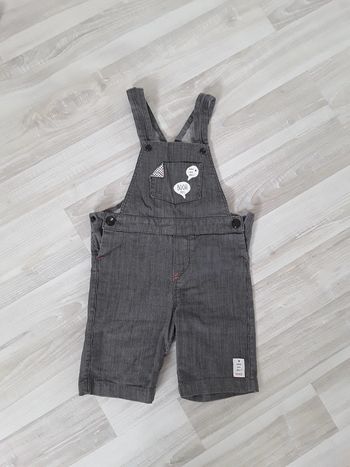 Salopette short ikks 2 ans