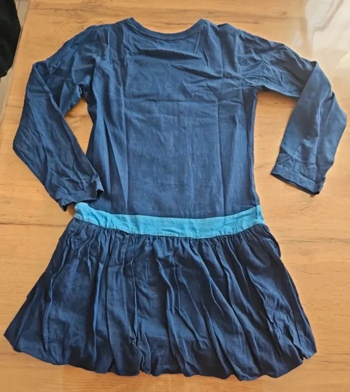 Robe reine des neiges 10 ans - photo numéro 4