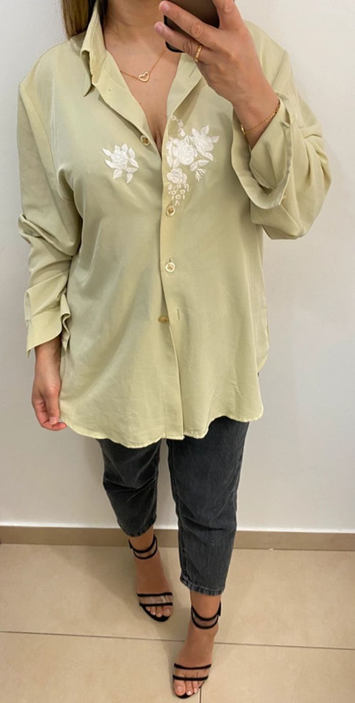 Chemise fluide brodée - photo numéro 7
